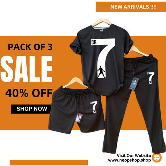 N Seven Pack of 3 Summers Tracksuit.