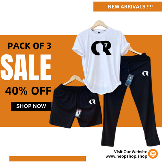 Seven RC Pack of 3 Summers Tracksuit.